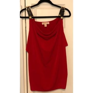 Red Blouse- Michael Kors